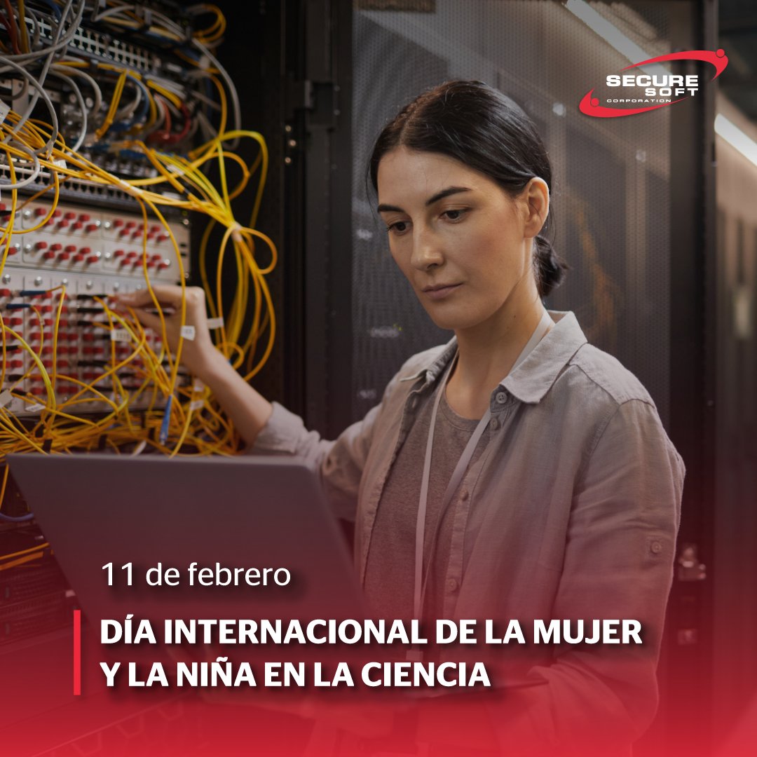 [ DÍA INTERNACIONAL DE LA MUJER Y NIÑA EN LA CIENCIA ] 👩💻

🛡️  En SecureSoft estamos orgullosos de nuestras colaboradoras y agradecemos su invaluable contribución.

#DíaDeLaNiñaYLaMujerEnLaCiencia #MujeresEnCiberseguridad #Ciberseguridad #STEM