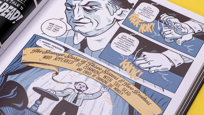merchantofmagic's tweet photo. Hocus Pocus is a one-of-a-kind comic exploring the curious history and psychology of magic - brought to you by Professor Richard Wiseman.
#magicbooks #historyofmagic #magicians #houdini 

(and see our pinned tweet for 10% discount offer).

https://t.co/w4XSaMgxv6 https://t.co/qTQ6PYOOuY
