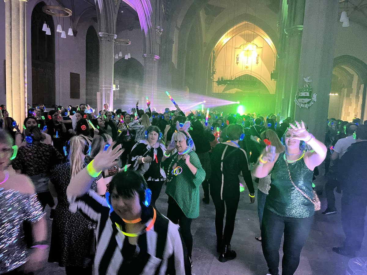 Still time to join us <a href="/bbcathedral/">Blackburn Cathedral</a> <a href="/cofelancs/">The CofE in Lancashire (Blackburn Diocese)</a> <a href="/Blackburn_BID/">Blackburn BID</a> <a href="/CburyCathedral/">Canterbury Cathedral</a> for the biggest silent disco up north!