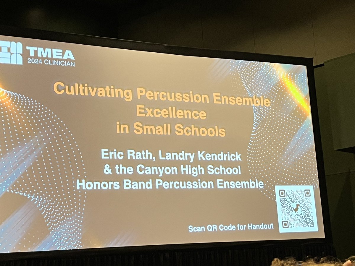 CJHSchoir's tweet photo. TMEA 2024 @Ericrath1 @canyon_hs https://t.co/CyFBgIEuuI