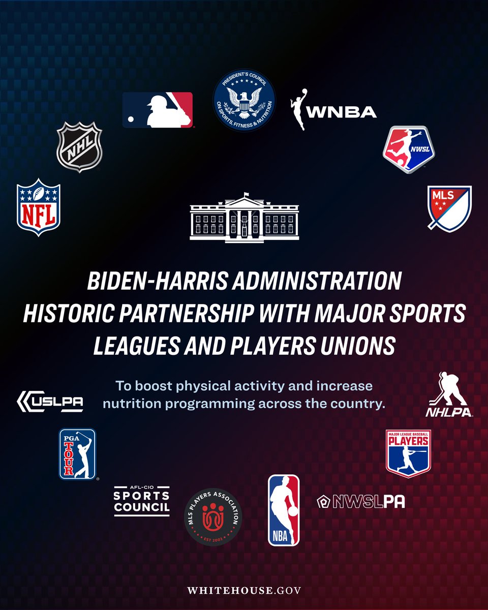Major League Soccer is honored to partner with the Council on Sports, Fitness, and Nutrition alongside 13 other major leagues in North America. We look forward to supporting these initiatives as we build healthier communities.