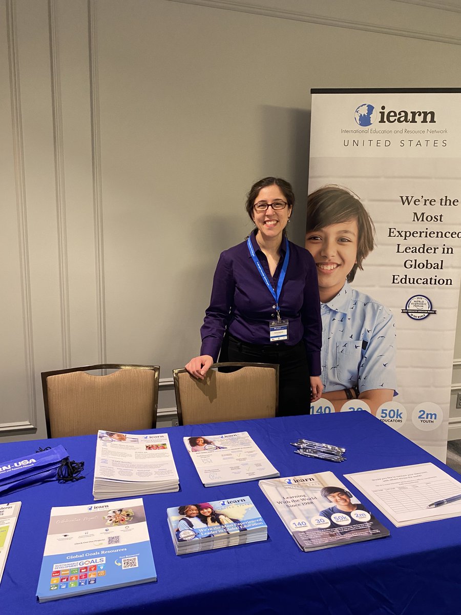 We're excited to be spreading the word about iEARN's Collaborative Virtual Exchange at the IREX @FulbrightTeach Exchanges Global Education Symposium in Washington, DC! #LearnWithTheWorld #ExchangeOurWorld #Fulbright