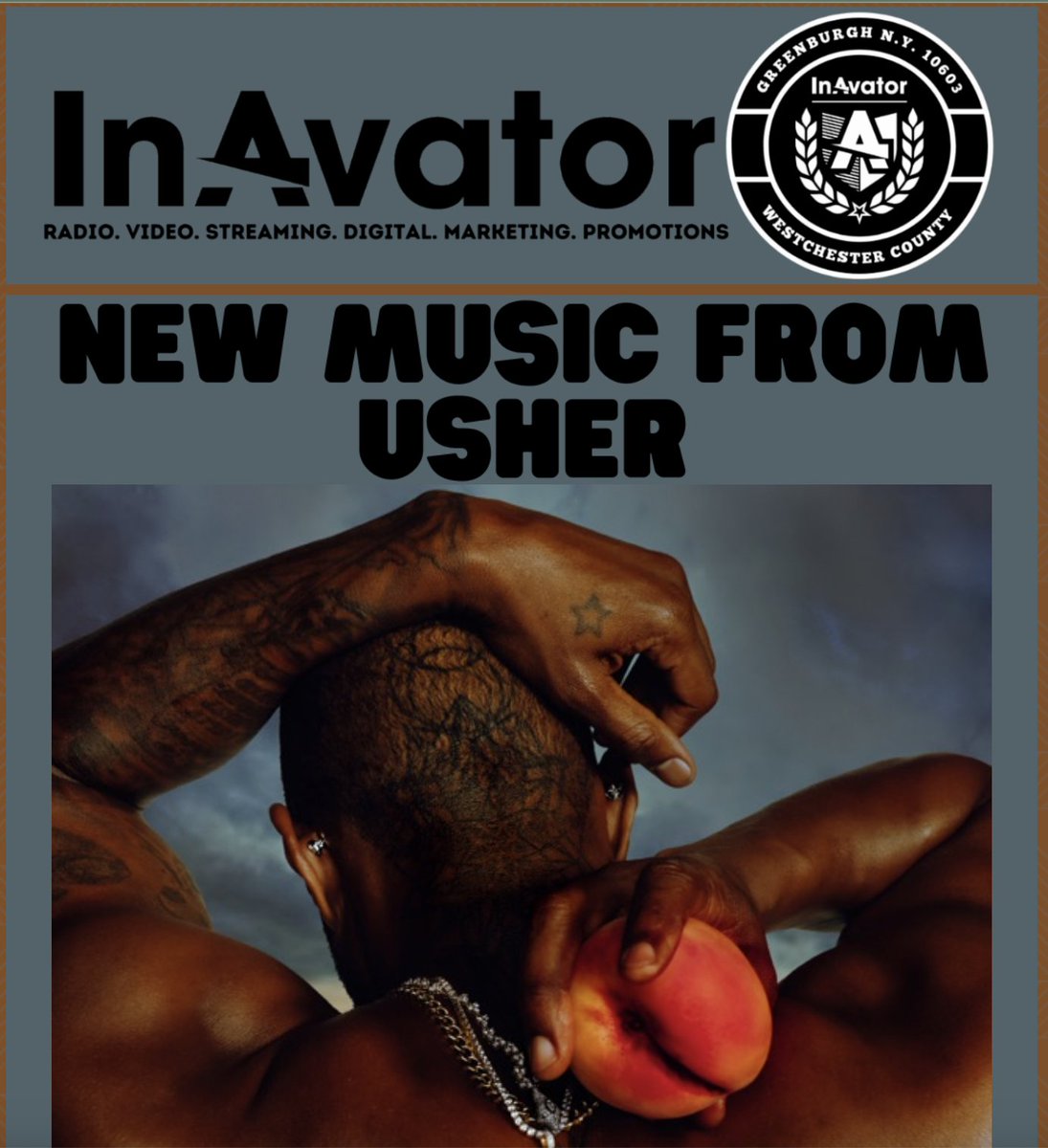 KenCashman's tweet image. If you are a #DJ or Radio #Programmer and need the All Versions from #InAvator of #Usher #ComingHome or his singles for airplay. Hit me up at info@inavator.com.
Shout out to the everybody playing #Ruin feat. #Pheelz and #GoodGood feat #SummerWalker &amp;amp; #21Savage in their mix.