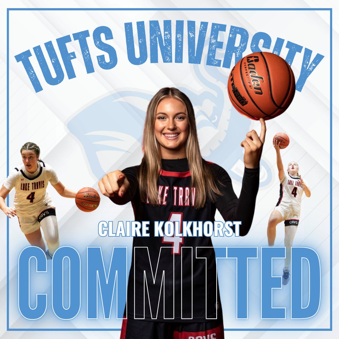 SHE'S TUFts @clairekolkhorst4 #ladycavsbball #ladycavsbasketball #tuftsuniversity #ballislife #basketball #stayhungry