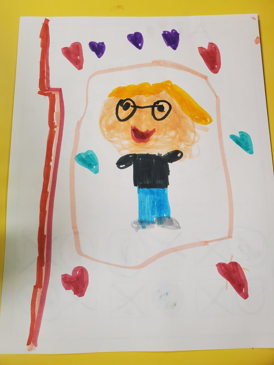 Kindergarten art is my favorite!