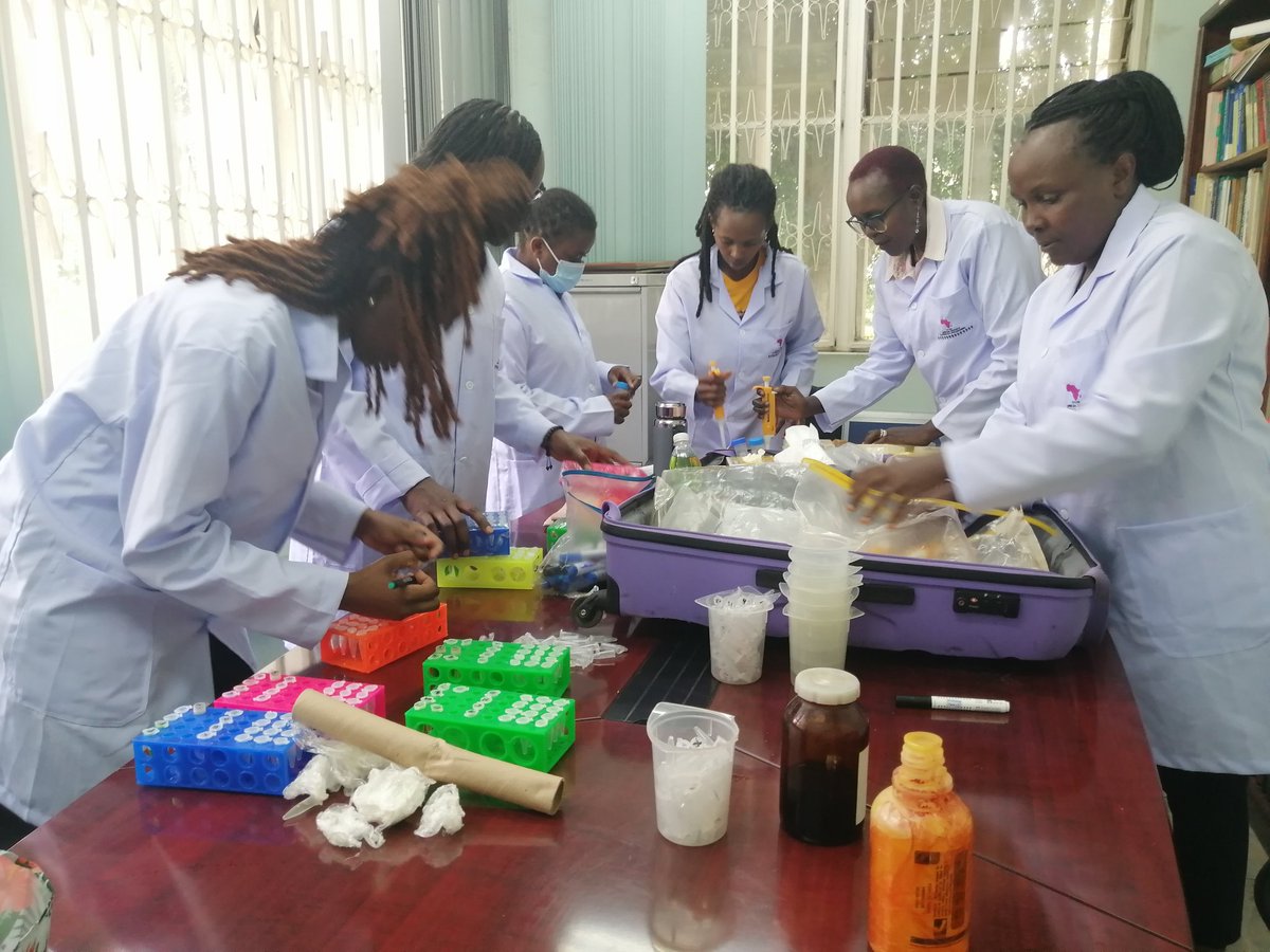 estherkanduma's tweet photo. Our special day #womenandgirlsinscience #IDWGIS2024 is here. We #WomeninscienceKE will showcase our undying ❤️❤️ for #science by #inspiringfuturescientists . Join us tomorrow for a day of #Sciencefunfare #handsonexperience #scienceaction to #closethegendergap in #Science https://t.co/TQlZFOTDjn