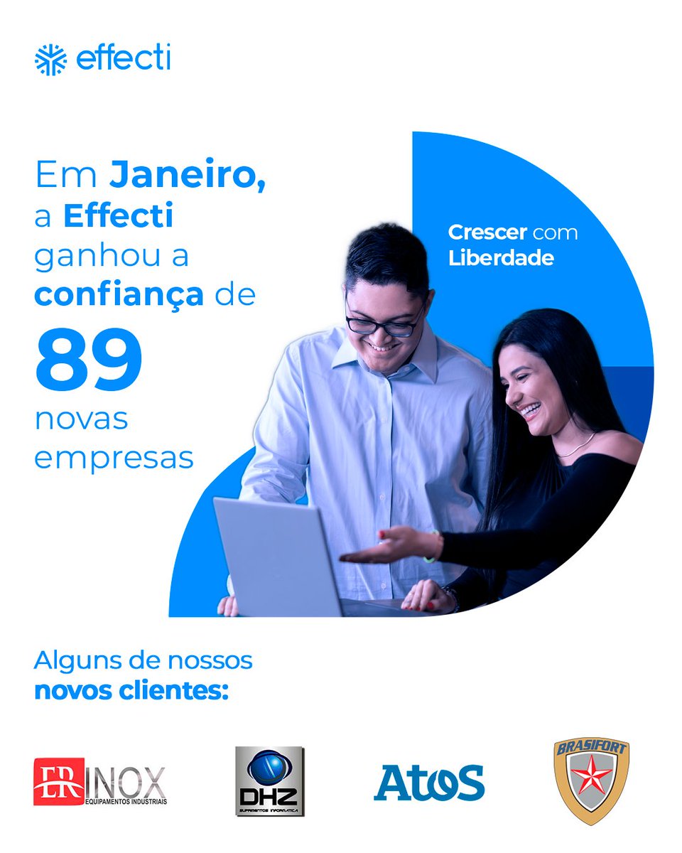 effectisistemas's tweet photo. Este ano de 2024, na Effecti, começamos  com energia renovada e um olhar focado no futuro! Novos clientes estão  chegando, e estamos prontos para alcançar novos patamares.

Em janeiro conquistamos a confiança de 89 novas empresas.

#licitação https://t.co/c97MwnkncJ