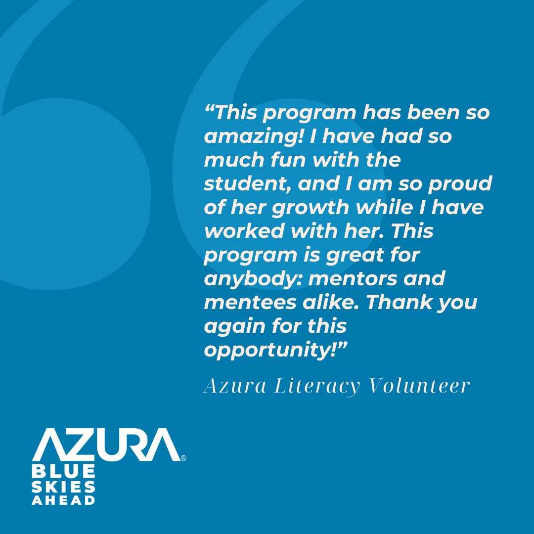 Did you know that you can pass your love of reading to a child? Learn more about Azura Literacy and how you can get involved: azuracares.org/literacy

@mesaunitedway #mesaunitedway #azuraliteracy #literacyforall #literacymatters #kidsneedtoread #helpingkids #literacyprogram