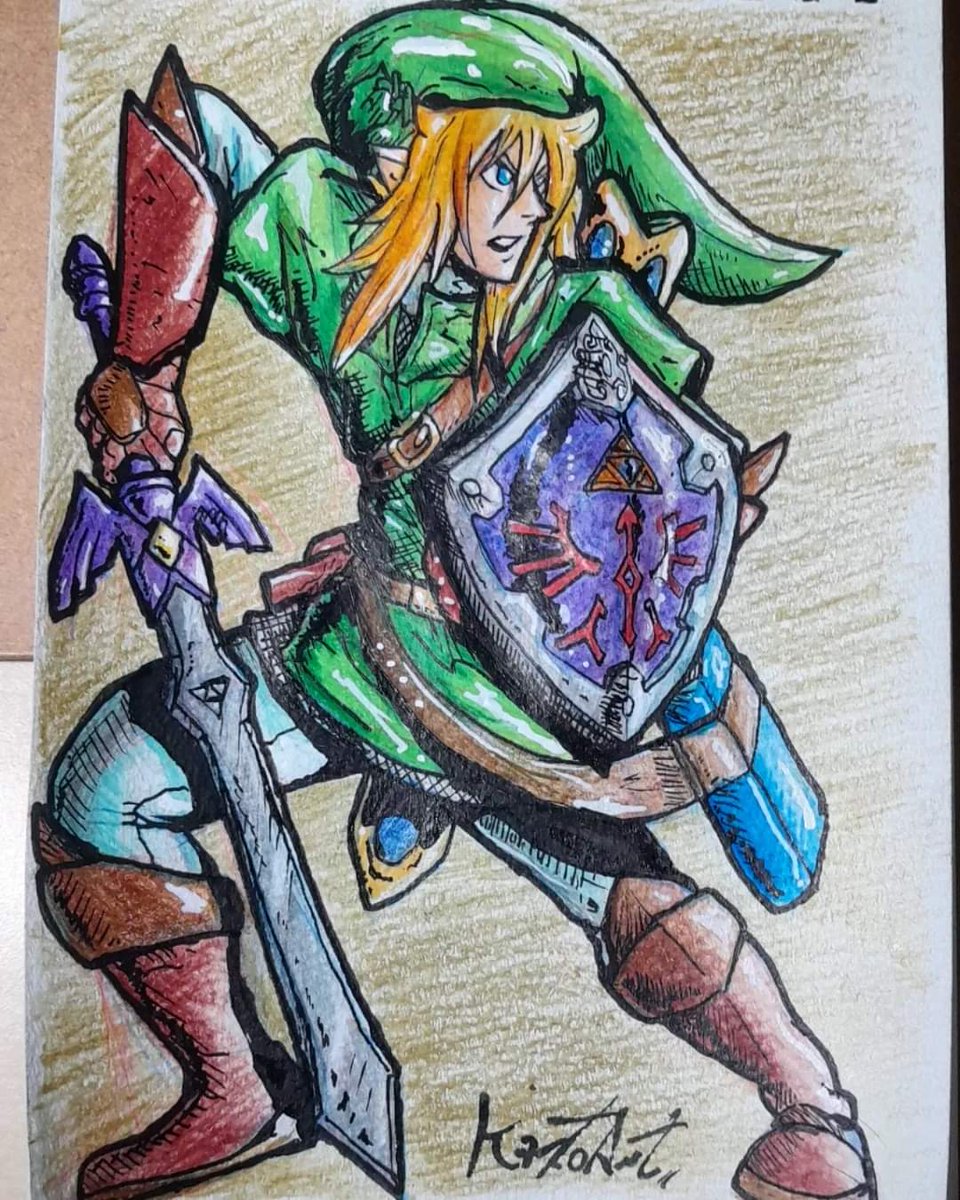 KantoArt's tweet photo. Link!!
#link #linkzelda #legendofzelda #zelda #linknintendo #zeldanintendo #elf #warrior #mastersword #mastershield #game #videogame #nintendo https://t.co/B3ZFE3ylSH
