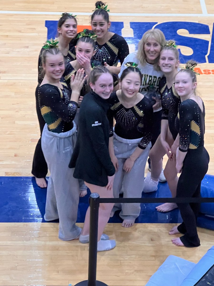 BoosterGbn's tweet photo. Congrats GBN Girls Gymnastics for qualifying for State for the first time in 44 YEARS! Also sending 3 ind. qualifiers: Izzy Gott (2nd Vault, 4th Bars at Sectionals), Jamie Suffet (At-Large, Floor), Yasmeen Taha (At-Large, Bars). Good luck, Spartans!
(Credit: T. Bozarth, V. Gott) https://t.co/8LoKqMX89z