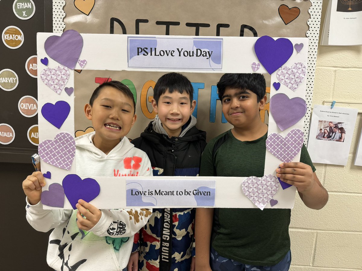 Love is Meant to Be Given 💜 <a href="/SearingtownK5/">Searingtown School</a>