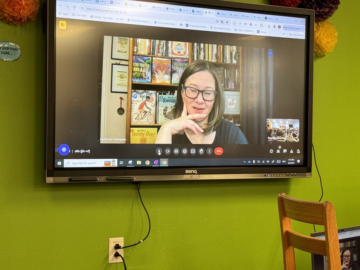 NJSenerchia's tweet photo. Thank you @LaurieThompson for connecting with our 2nd graders. Emmanuel’s story is an inspiration to never give up. #WRAD24 #joyjames #castleberryisd #CISD_Reads https://t.co/fBwShIXwfQ