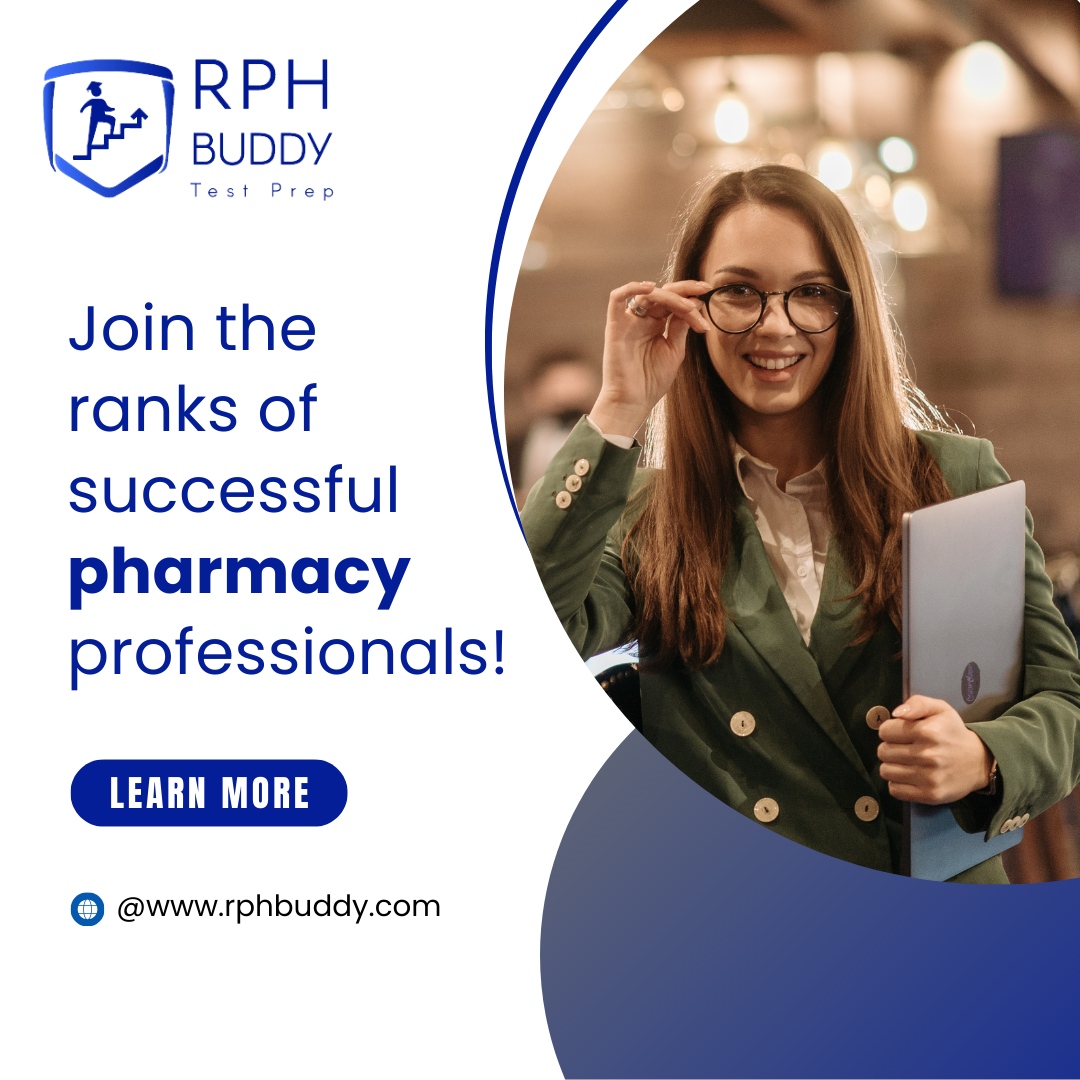RphBuddy's tweet photo. Join the ranks of successful pharmacy professionals! 🌟 RPH Buddy offers tailored exam preparation for pharmacy students and technicians. 📚 Don't miss out on your chance to excel in the pharmacy world. 💪

#PharmacyExams #PharmacyTech #RPHBuddy https://t.co/jcX1FRA5O5