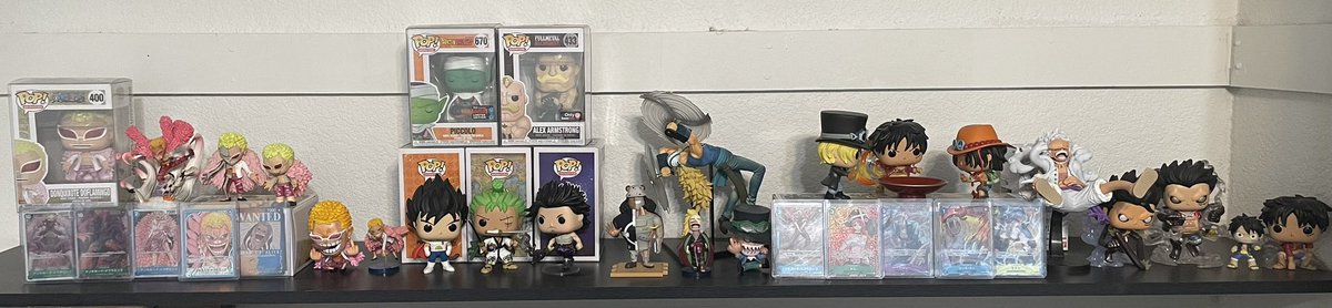 Haven’t shown my collection yet so here’s a first time appearance. I really tried to embrace the “collect what you love not what you like” mindset going into 2024 so the collection looking alittle messy rn since the downsizing. #funko
July2023-February2024