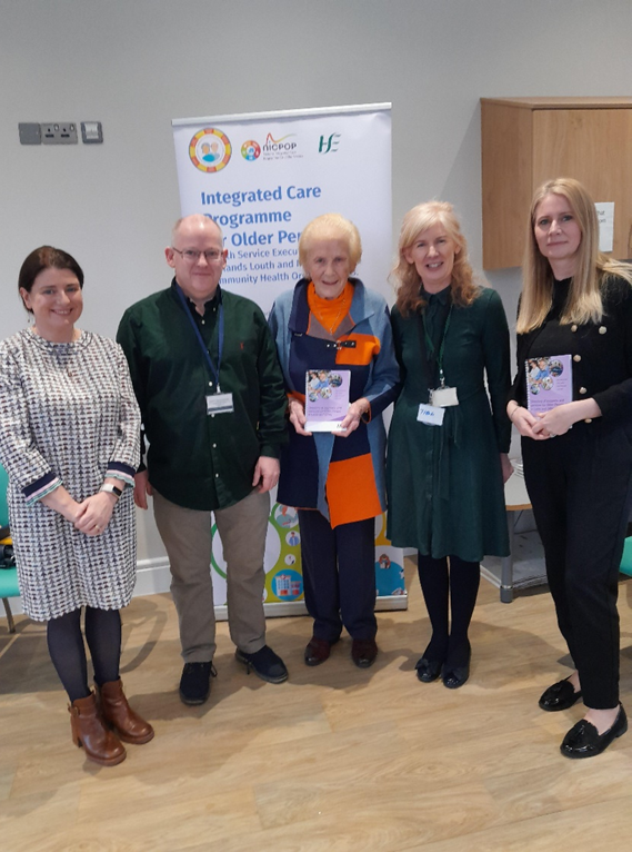 The wonderful Anna May McHugh @NPAIE launched our directory. Many thanks to the statutory agencies, voluntary and community partners who worked with us. We are most grateful to the older people who informed the design @MLMCommHealth @DMHospitalGroup @ICPOPIreland #integration