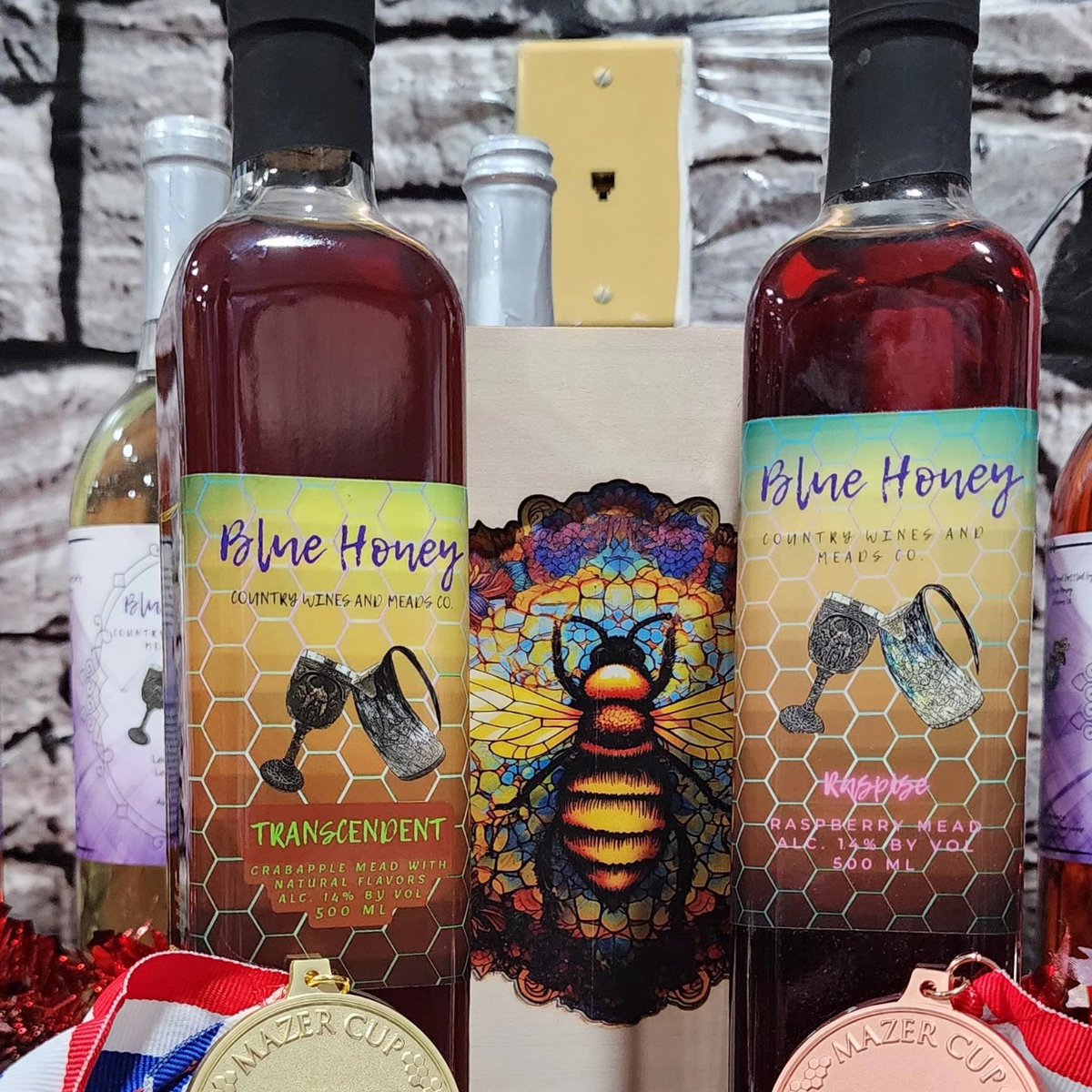 BlueHoneyWM's tweet photo. We finally received our Mazer Cup #medals! That makes #18 and #19! #Cheers! #bragpost https://t.co/7zjL2ivB3I