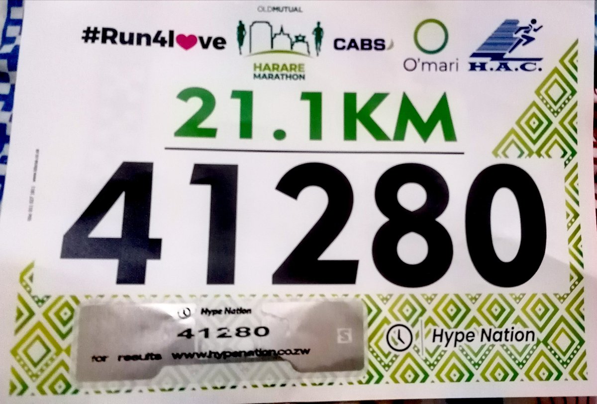 DrMureyi's tweet photo. Ready! 2 more sleeps. 2 more sleeps! #thesunshinerace #Run4love @OldMutualZW #HarareMarathon
@musabvunda https://t.co/MuJhyZNkfL