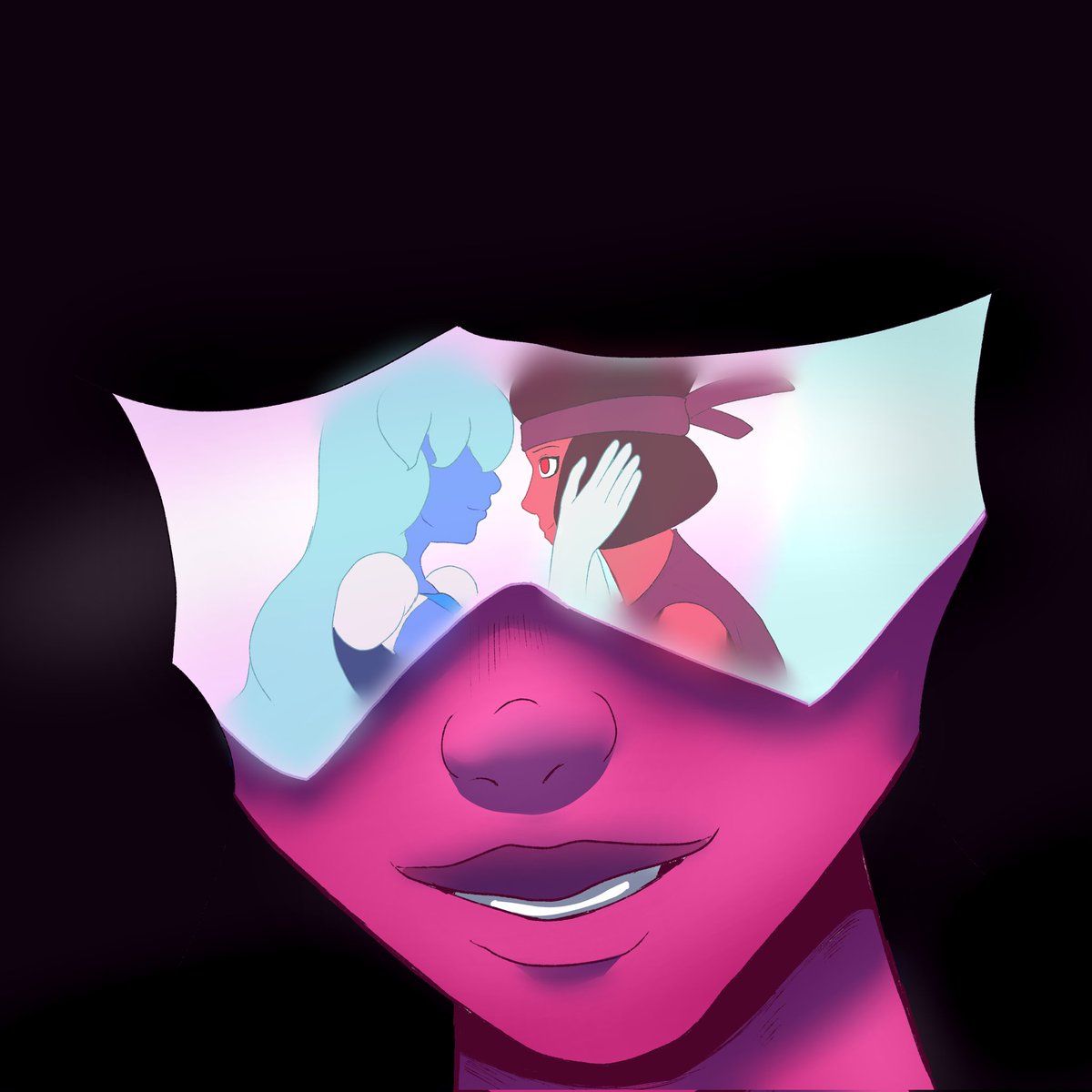 srxa_9's tweet photo. "Very original" Garnet fanart lol #garnet #StevenUniverse #StevenUniversefanart #fanart #art #artist #CartoonNetwork #CartoonArt #cartoon https://t.co/ZzKlwzaXBr
