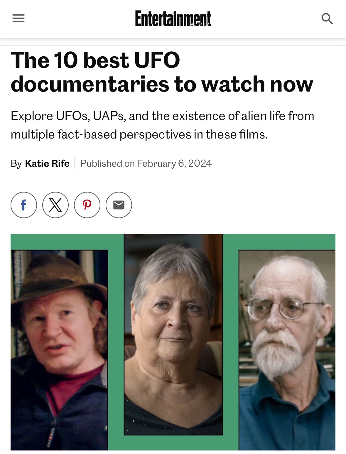 New Ufo Documentaries 2025 olga maureen