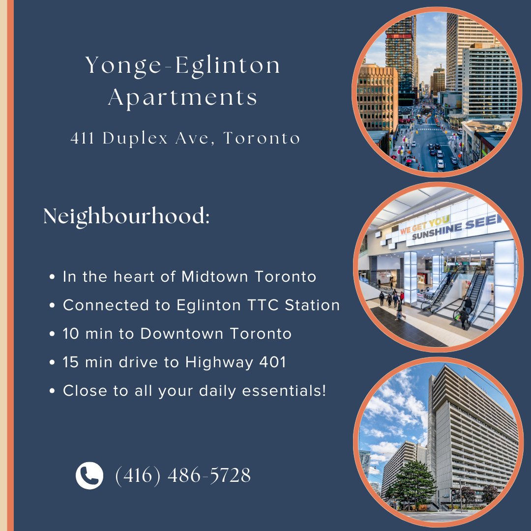 Caprent's tweet photo. Explore our exclusive 2-bedroom suite at Yonge Eglinton Apartments - 411 Duplex Ave, Toronto. Designed with personalized touches, spacious layouts, and contemporary enhancements, our community is the perfect place to call home! 🏡✨

🔗 Visit - https://t.co/NYgKrZTqFA

#CAPREIT https://t.co/gKUds0d7KF