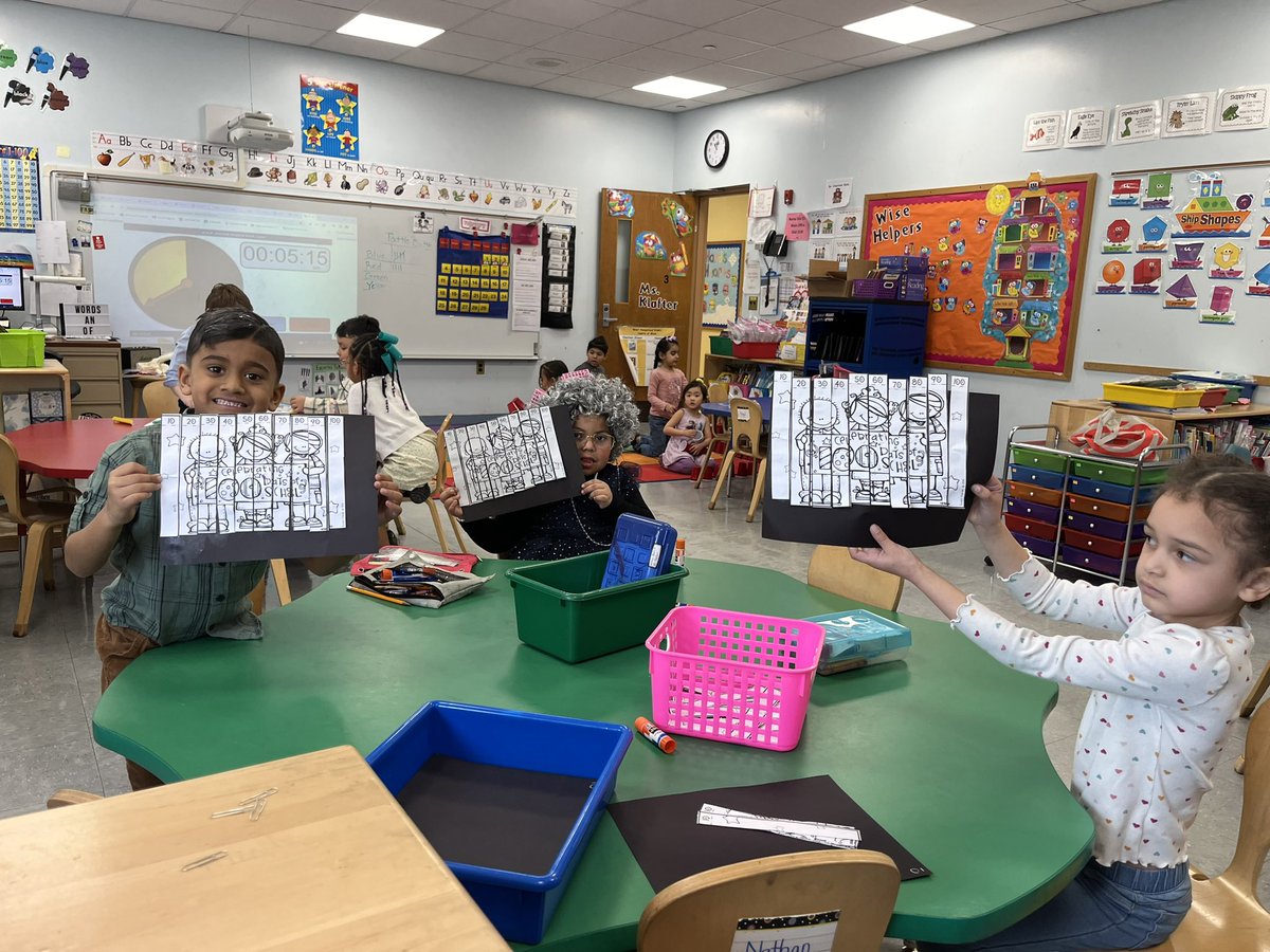 We cannot believe it has been 100 days since we have began kindergarten! it might have aged us a little bit. 👵🏻 <a href="/WHChestnut/">WHChestnut</a>