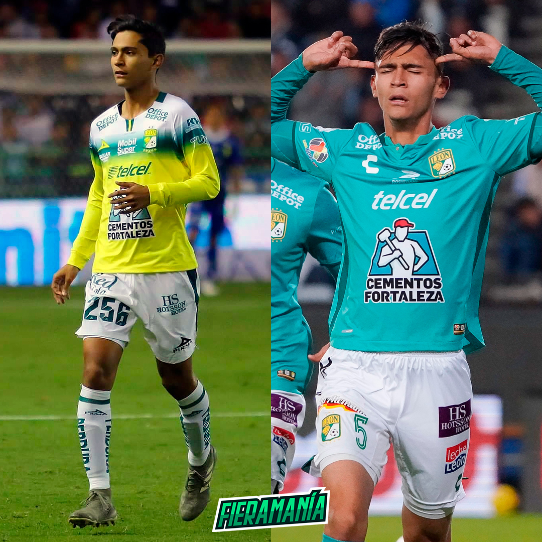FieramaniaMX's tweet photo. 👏🏽 Noviembre 2019 - Debut a los 16 años
⚽️ Mayo 2021 - Primer gol
🏆 Diciembre 2020 - Campeón Liga MX
🏆 Septiembre 2021 - Campeón Leagues Cup
👊🏽 Noviembre 2022 - Sparring Selección Mundialista
🏆 Junio 2023 - Campeón Concachampions
🔥 Febrero 2024 - 100 juegos con el Club León https://t.co/MJZMjro6XD