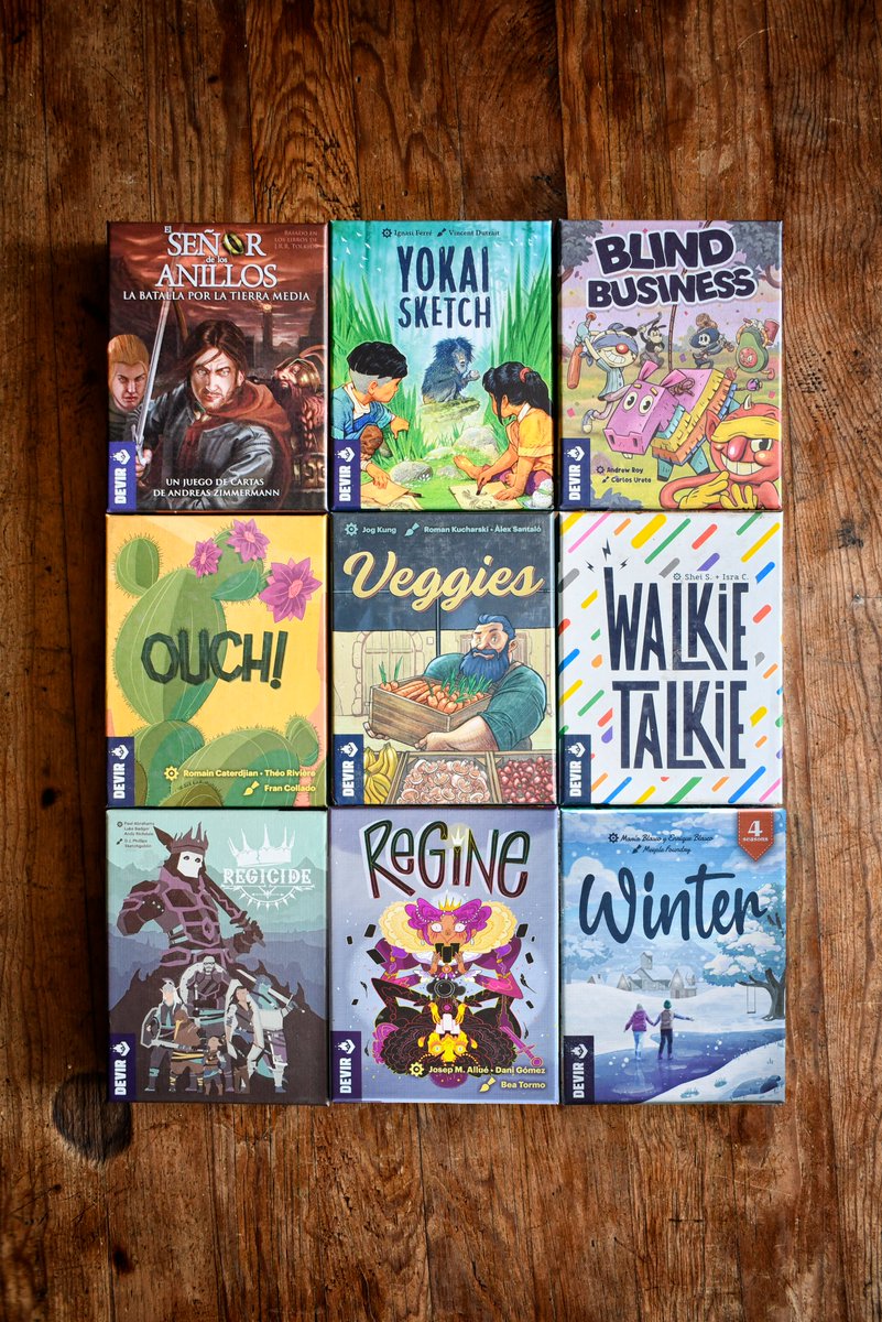 DevirArgentina's tweet photo. ¡Tres nuevos juegos para tus bolsillos! #BlindBusiness, #YokaiSketch y #ElSeñordelosAnillos se unen a la familia #DevirPockets 💙¿Cuál te llama más la atención? ¡Próximamente en tu tienda favorita! 🛍✨ https://t.co/IOKz5irda1