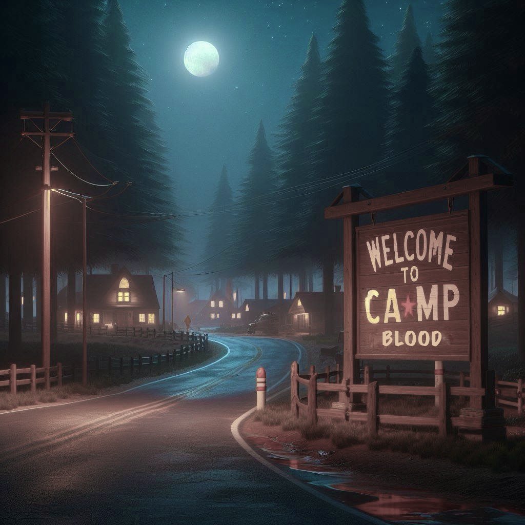 Almaszv's tweet photo. ★𝗪𝗘𝗟𝗖𝗢𝗠𝗘 𝗧𝗢 𝗖𝗔𝗠𝗣 𝗕𝗟𝗢𝗢𝗗 ★

Fundado em 1935 originalmente como Camp Crystal Lake o atual Camp Blood é um dos mais antigos e tradicionais do país!  Localizado na Reserva Nacional de ▇▇▇▇.

Ao longo dos anos já cruzamos a vida de mais de 1 milhão de pessoas! https://t.co/pGSY9LNNGL