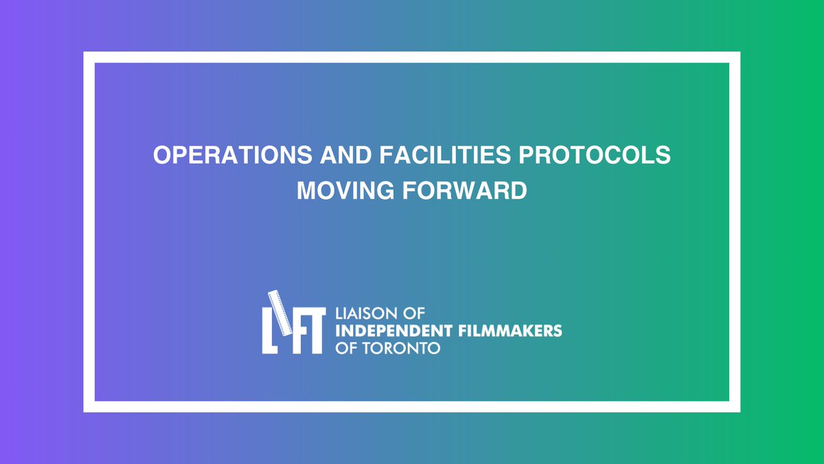 LIFTfilm's tweet photo. Feb 9โ@LIFTfilmโs Operations and Facilities Protocols - Moving Forward. Full details available on our website at https://t.co/0cFrGOtblq
#LiftFilm #LiftStore #LiftWksp #LiftMember https://t.co/ljA5H8C1rJ