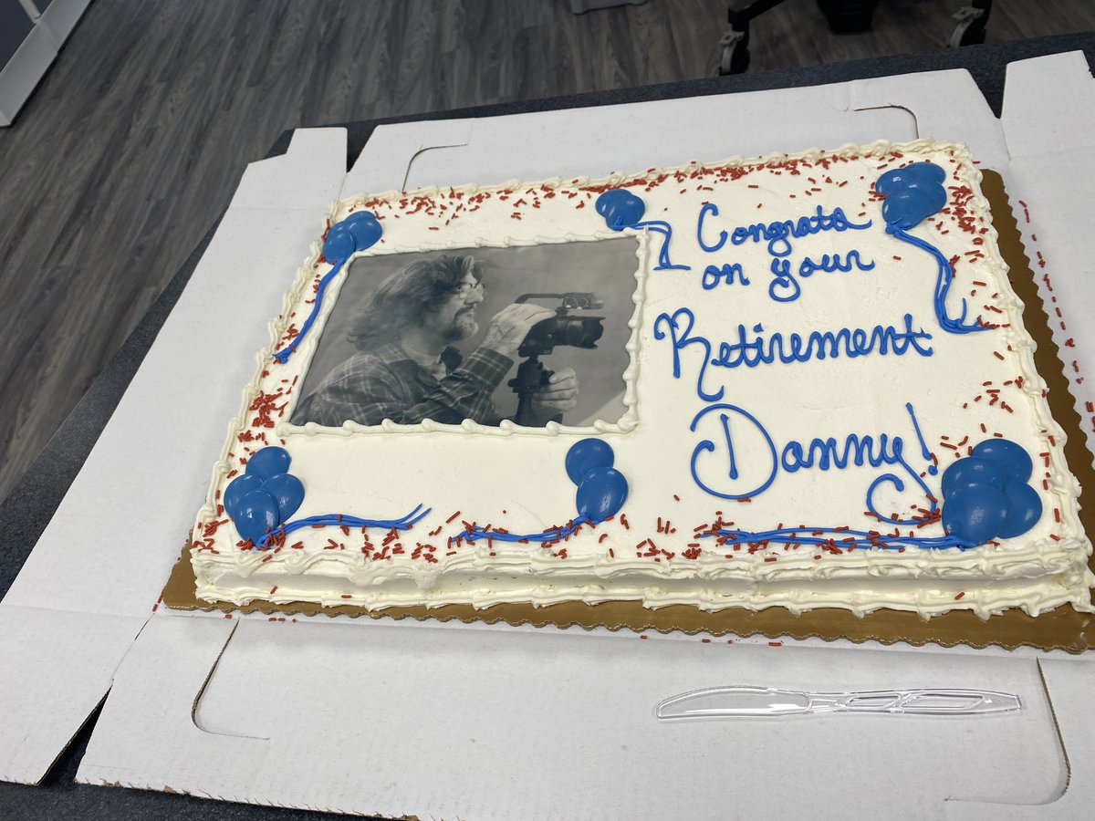 Buffalo Broadcasters and WIVB News are celebrating the career of one of our soldiers in the field - Photographer Danny Summerville!
Danny rides into retirement today after 45 years capturing the news and newsmakers of the day - cheered on by Mayor Byron Brown and  many others!