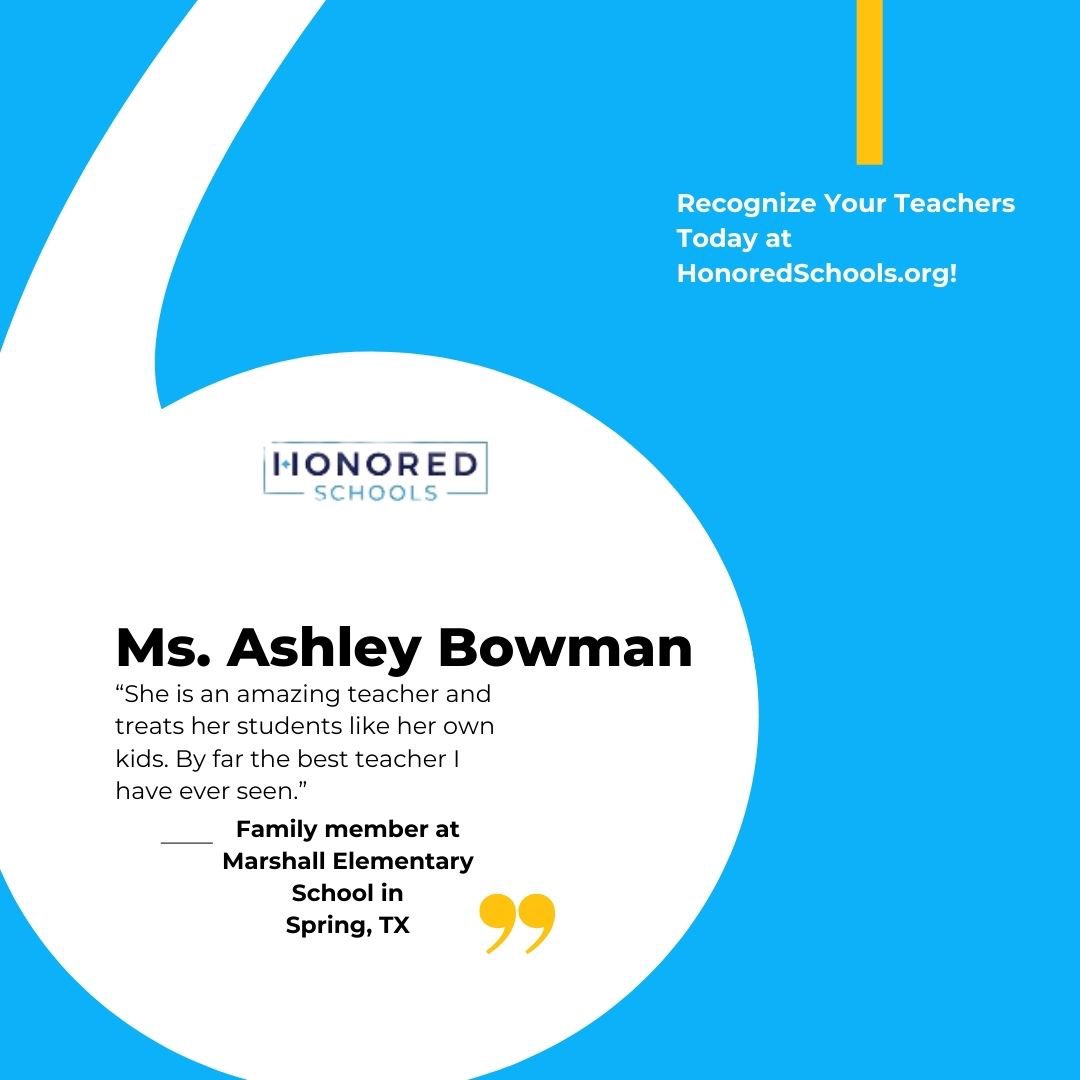 @HonoredSchools (@honoredschools) on Twitter photo Wrap up the week on a high note by showing some love to the educators who make a difference every day! ππRecognize your teachers at HonoredSchools.org! #HonoredSchools #DoTheHonors #HonorTeachers #Positivity <a href="/SpringISD/">Spring ISD</a> Wrap up the week on a high note by showing some love to the educators who make a difference every day! ππRecognize your teachers at HonoredSchools.org! #HonoredSchools #DoTheHonors #HonorTeachers #Positivity <a href="/SpringISD/">Spring ISD</a>