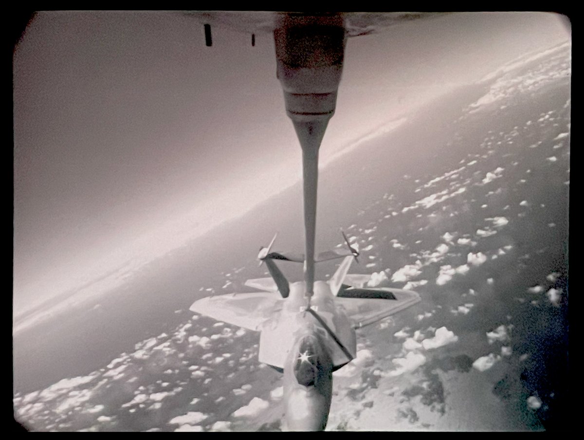 OmegaTanker's tweet photo. We are proud to share that Omega has completed the first successful instance of aerial refueling by a contracted tanker aircraft to boom capable fighter aircraft. Learn more: https://t.co/jqSYnHqI1J https://t.co/IAnPs6QBVJ