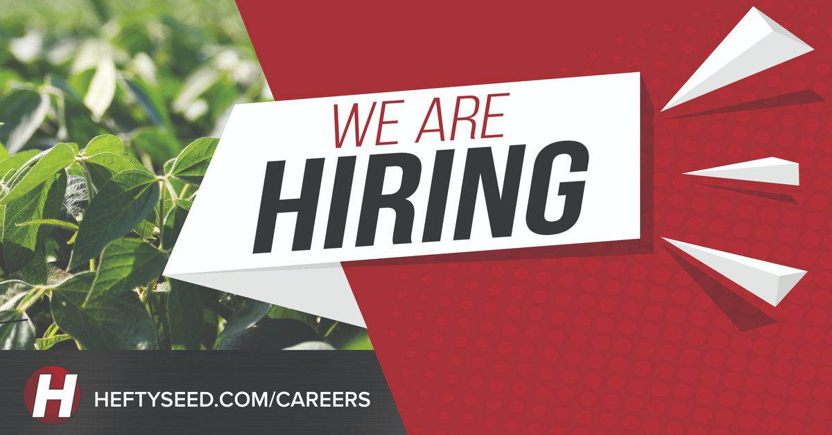 We're on the lookout for talented individuals to fill multiple positions at our stores! Visit heftyseed.com/careers to view our open positions and apply today!