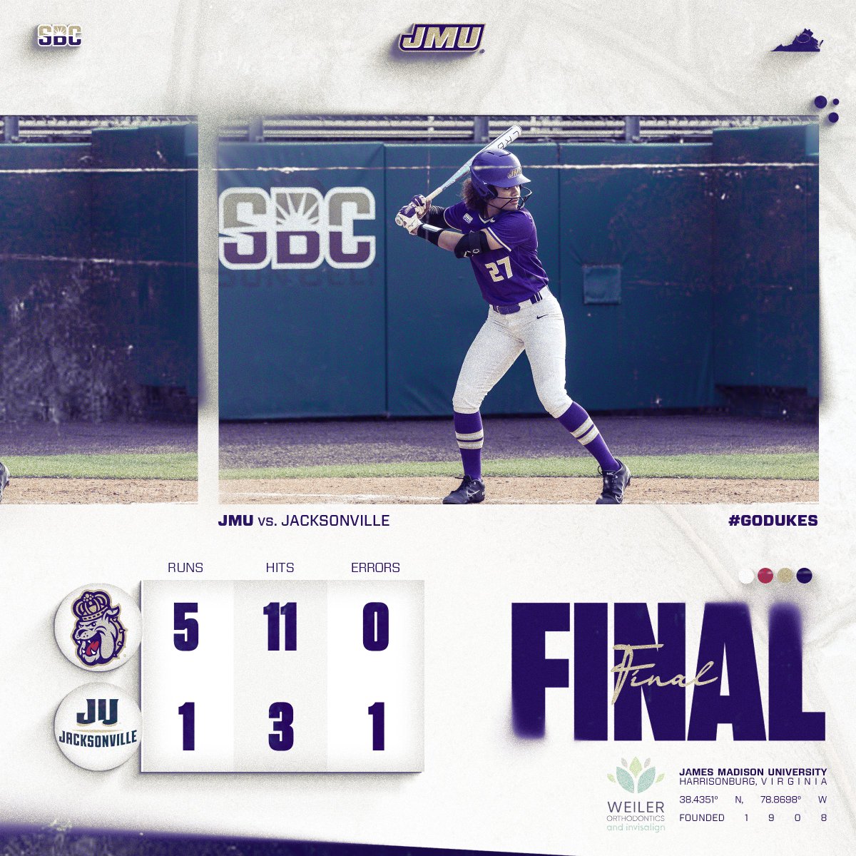 So nice we did it twice. 

#GoDukes