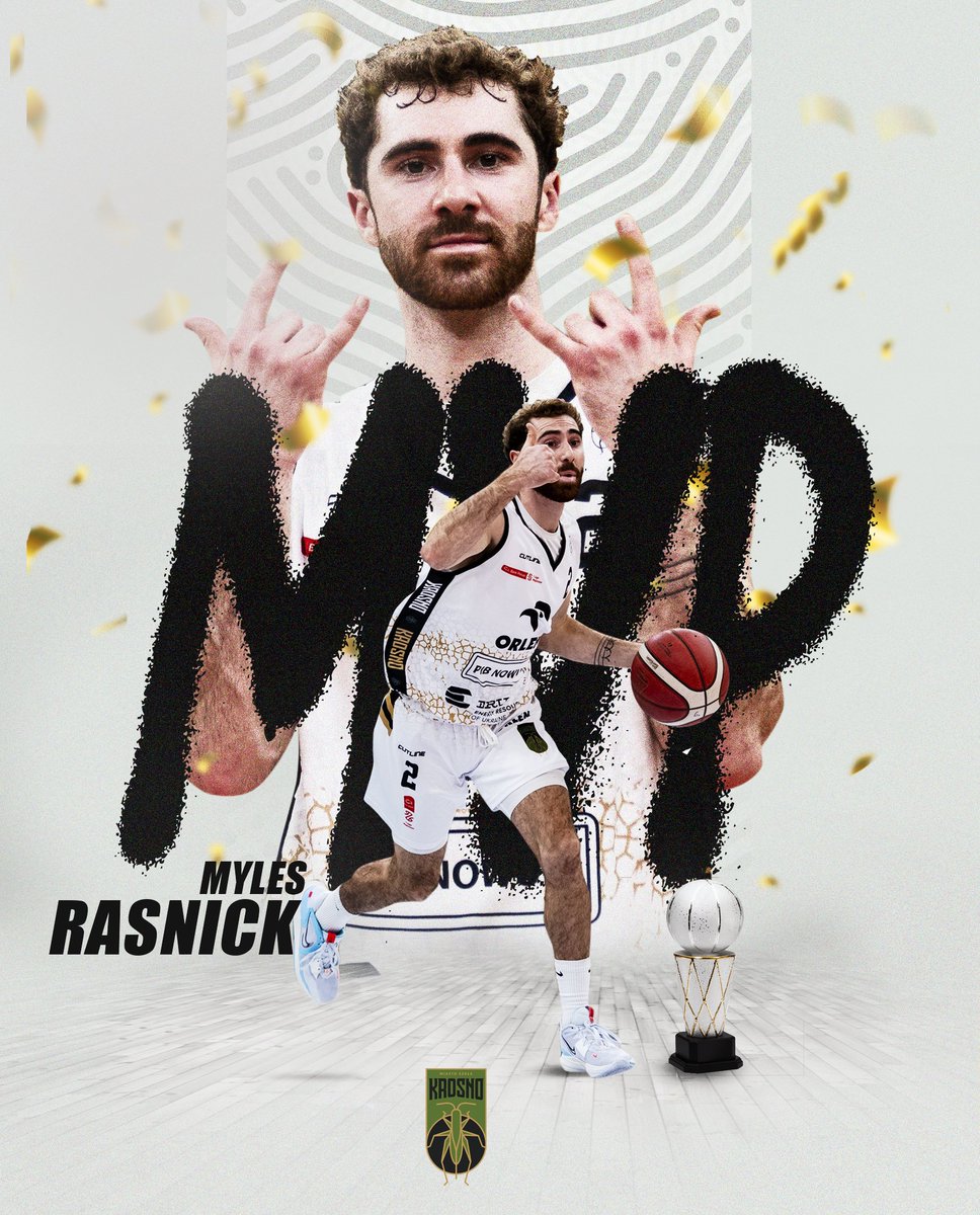 Myles Rasnick został wybrany MVP stycznia w <a href="/1LMKosz/">Pekao S.A. 1 Liga Mężczyzn</a> . Nasz rozgrywający, przed meczem z <a href="/KK_Astoria/">Enea Abramczyk Astoria Bydgoszcz</a>, otrzymał nagrodę w postaci wysokiej klasy zegarka marki Aerowatch. Myles zdobywał średnio 17,5 punktu, 4,3 zbiórki, 2,8 asysty i 2,1 (eval 18,3).  Brawo 👏💪🏀