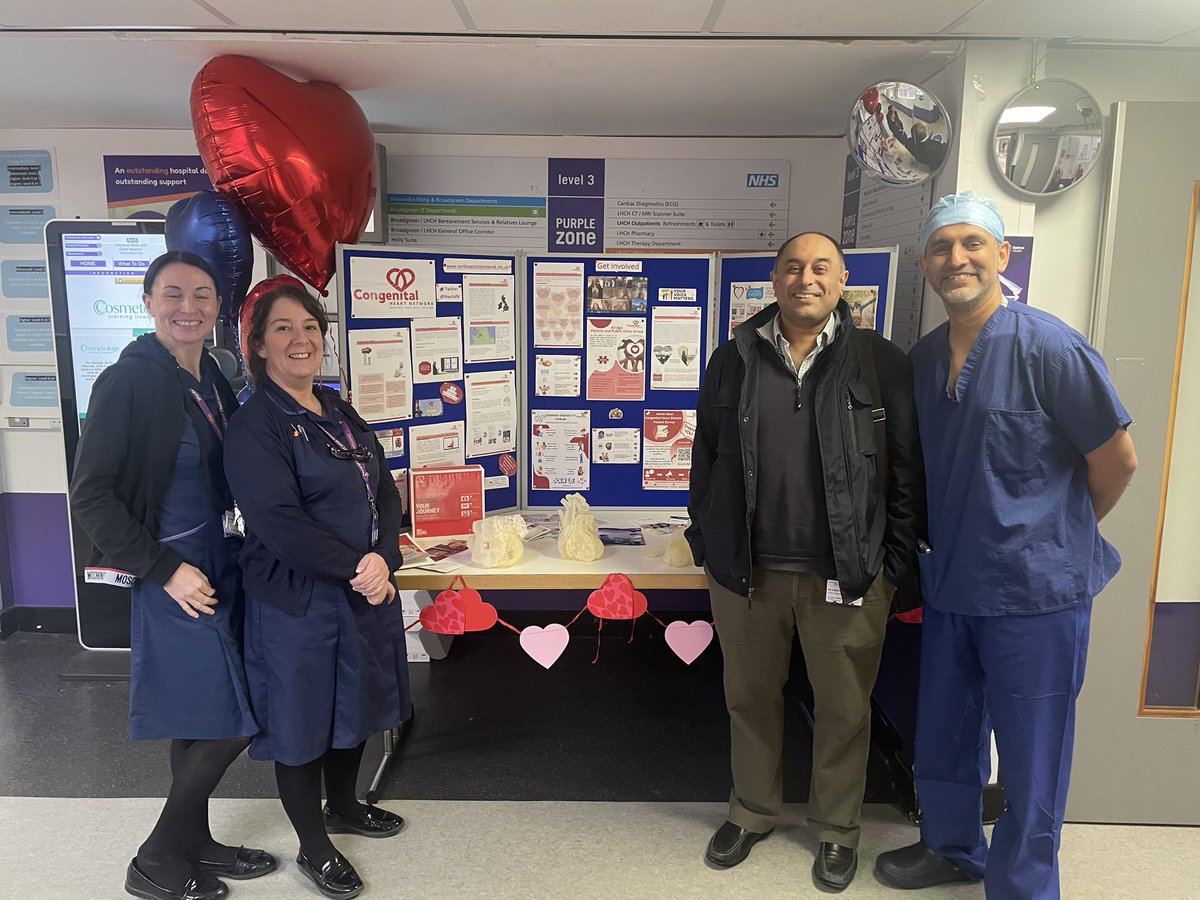 Anna Harrison (@farrinav) on Twitter photo Day 3 of #CHDawareness week <a href="/LHCHFT/">LHCH</a> was all about raising the awareness of the <a href="/NwchdN/">NWCHDNetwork</a> #ACHD service.
It was lovely to meet our new CEO <a href="/LizBishopCCC/">Liz Bishop</a> who popped by to say hi & to look at the #3D heart models.
And it was great to chat to other staff, patients & visitors! ๐โค๏ธ Day 3 of #CHDawareness week <a href="/LHCHFT/">LHCH</a> was all about raising the awareness of the <a href="/NwchdN/">NWCHDNetwork</a> #ACHD service.
It was lovely to meet our new CEO <a href="/LizBishopCCC/">Liz Bishop</a> who popped by to say hi & to look at the #3D heart models.
And it was great to chat to other staff, patients & visitors! ๐โค๏ธ