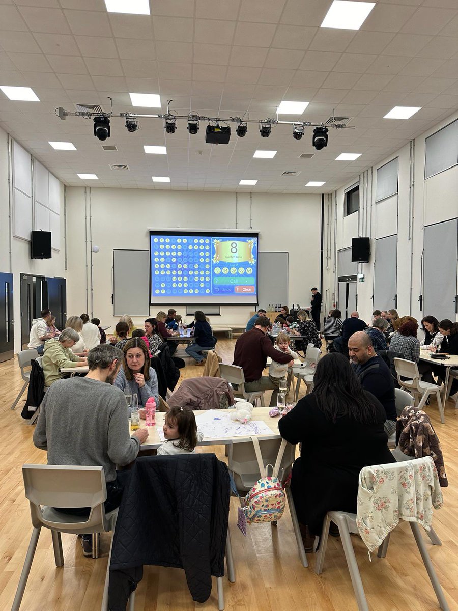 Finishing off an amazing half term with a community bingo night! 
Eyes down. Look in.