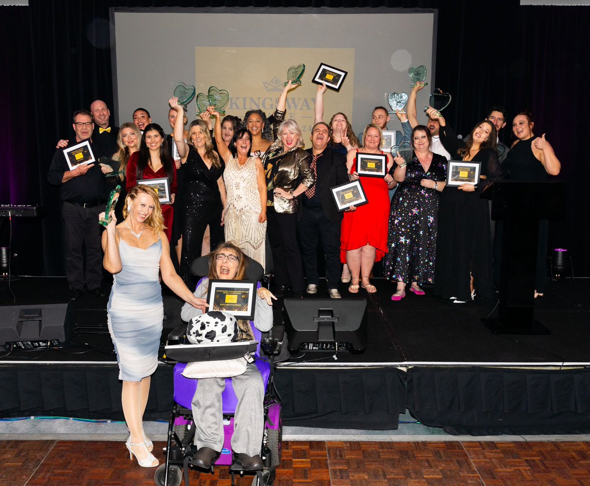 KingswayCare's tweet photo. A round of applause for the winners and highly commended at the inaugural Kingsway Care Awards 2024! 💛 #homecareprovider #caregivers #awardwinning #TeamSpirit https://t.co/vpGCI3Oq4x