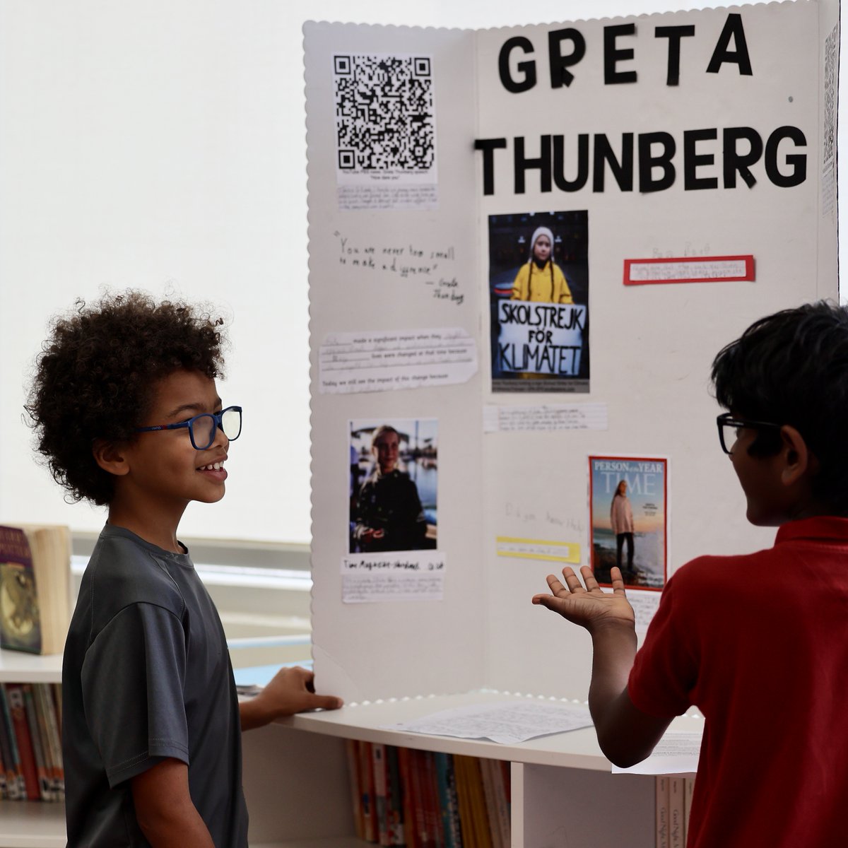 For the #Year6 Champions for Change #ExitPoint, our students are primed to make their voices heard. They are eager to deliver passionate presentations of their final projects and share their learning journey! #BISHouston #createyourfuture