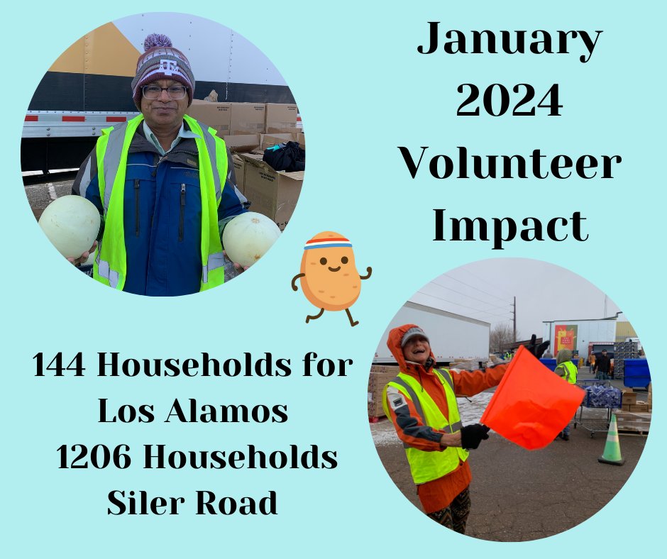 TheFoodDepot's tweet photo. Drive through distributions at our Santa Fe warehouse are some of our largest, and we could not serve so many families without our volunteers! 
🍅🥑🥩🥚🌽
Do you love to help local families receive healthy food? Volunteer at The Food Depot! Learn more at https://t.co/SbewUc68VT. https://t.co/tcGo38vowL