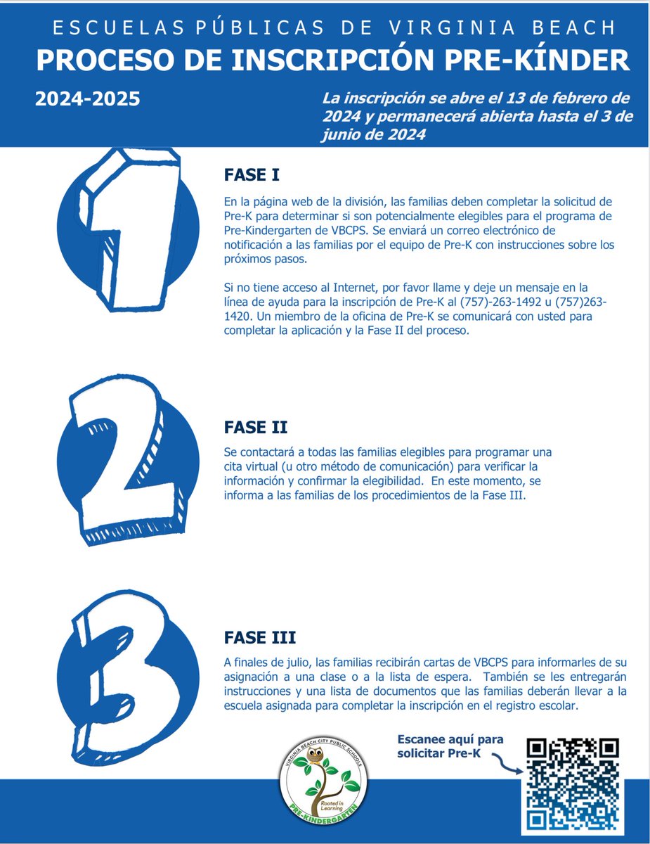 Virginia Beach Pre-K (@vbprek) on Twitter photo The 2024-2025 Pre-K application process begins Tuesday, February 13, 2024. See details below. <a href="/VBTitleI/">Title I VBCPS</a> The 2024-2025 Pre-K application process begins Tuesday, February 13, 2024. See details below. <a href="/VBTitleI/">Title I VBCPS</a>