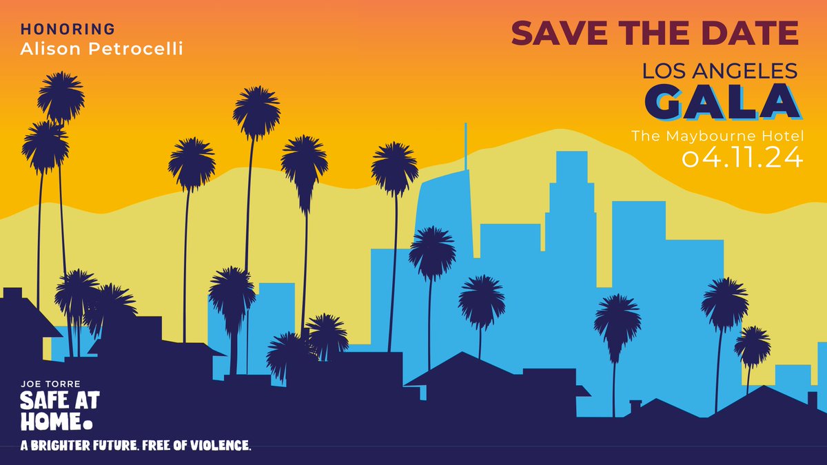 SafeAtHomeFound's tweet photo. We proudly invite you to Safe At Home’s Annual LA Gala. Join us on 4/11/24 at the Maybourne in Beverly Hills, as we honor Alison Petrocelli for the amazing work she has done to help us expand our reach in California.✨

More info at https://t.co/3x4UBw7Tjj

#SaferBraverTogether https://t.co/5KyAspZd05
