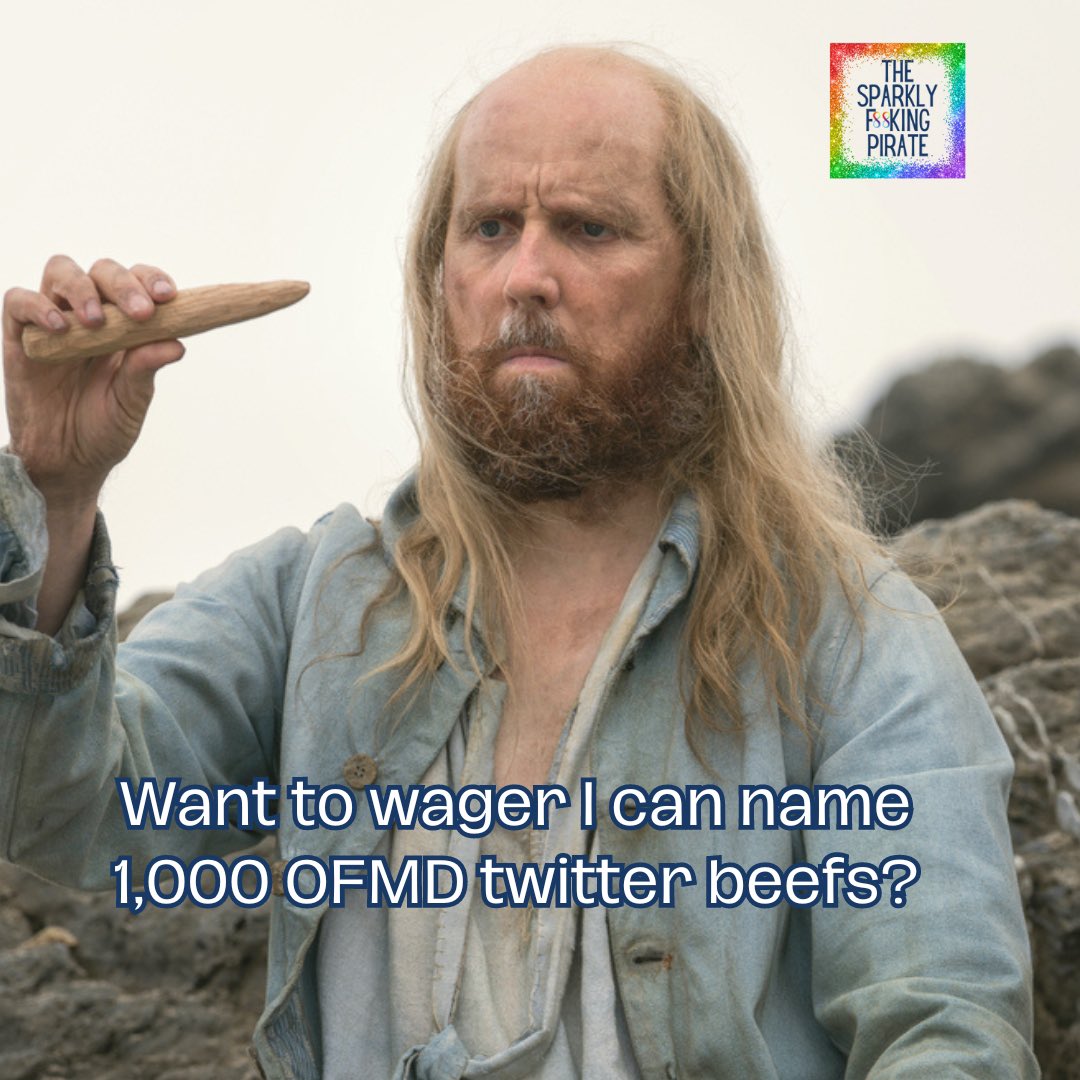 Sparklypiratey's tweet photo. oh i got twitter memes for days 😂 I mostly iust come on to retweet some crap and flirt with astroglide
I think it’s fair to say I spend more time making twitter memes than on twitter 😂 have a good weekend! #adoptourcrew #saveofmd #ofmdmemes https://t.co/r6Zr4frm6v