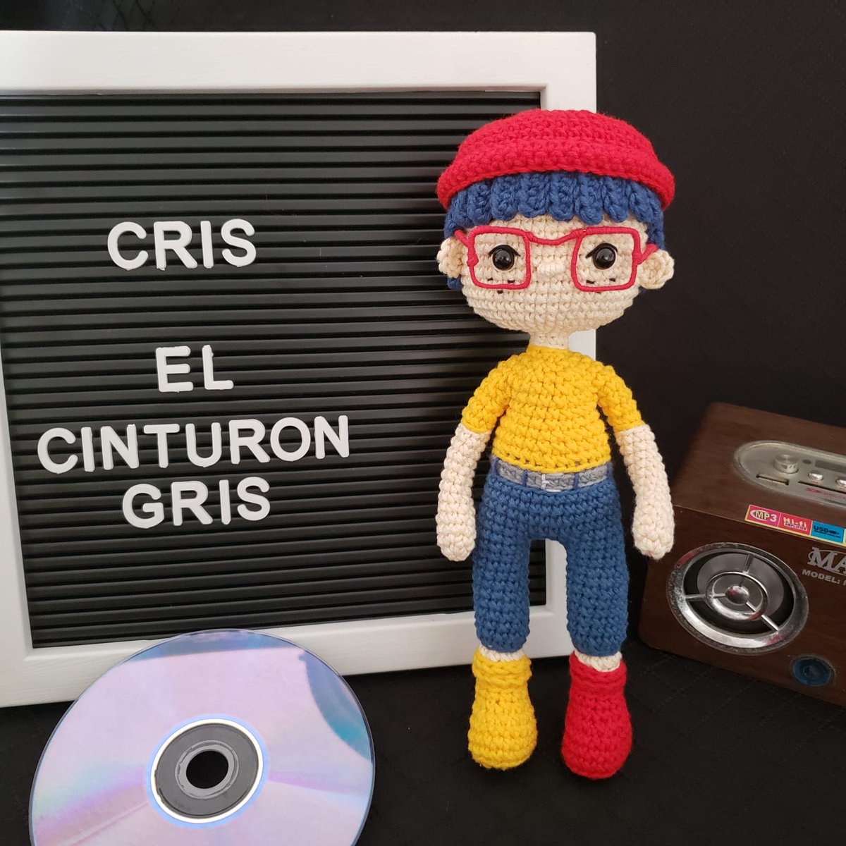 Clamelss's tweet photo. Compartiendo hasta que mi producto se haga viral 💖🧶 https://t.co/rJEv62ujNJ

Cris El Cinturón Gris - Cuarteto de Nos

#amigurumis #crochet #perfectgift https://t.co/GEGR4KyWSv