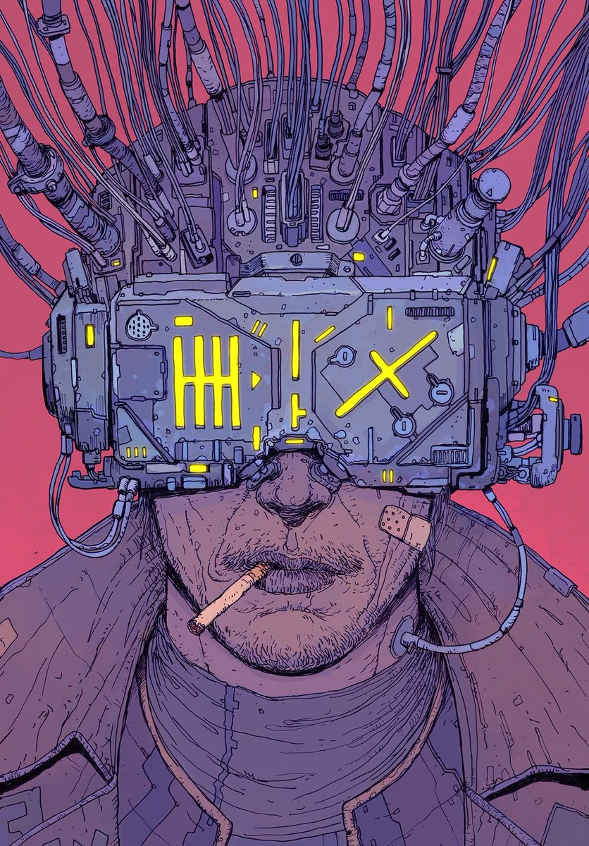 PatrickRemo6's tweet photo. “Neuromancer” a novel by William Gibson that help solidified the term Cyberpunk #BCM206 

https://t.co/vpnOomMHVg https://t.co/Pz1TT1PVtC