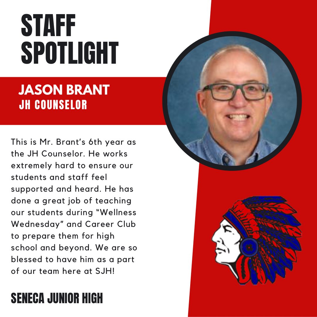 ✨STAFF SPOTLIGHT✨

Closing out National Counselors Week recognizing our own! Big shoutout to to Mr. Brant for being so awesome!