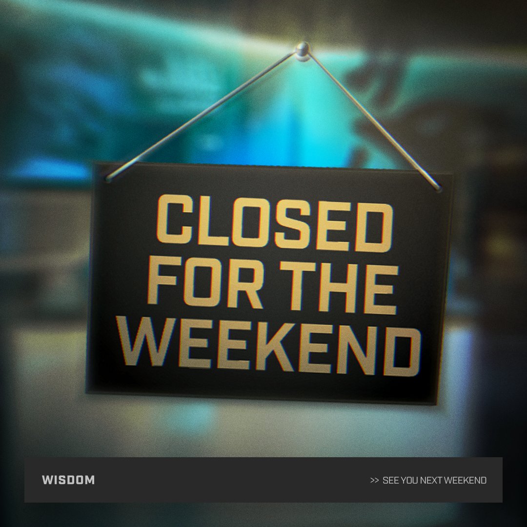 Heads up! The LAN Center will be CLOSED this weekend for a private event.