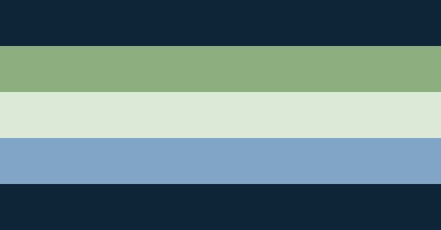 alt quoiromantic flag — being unable to tell the difference between romantic and platonic attraction!