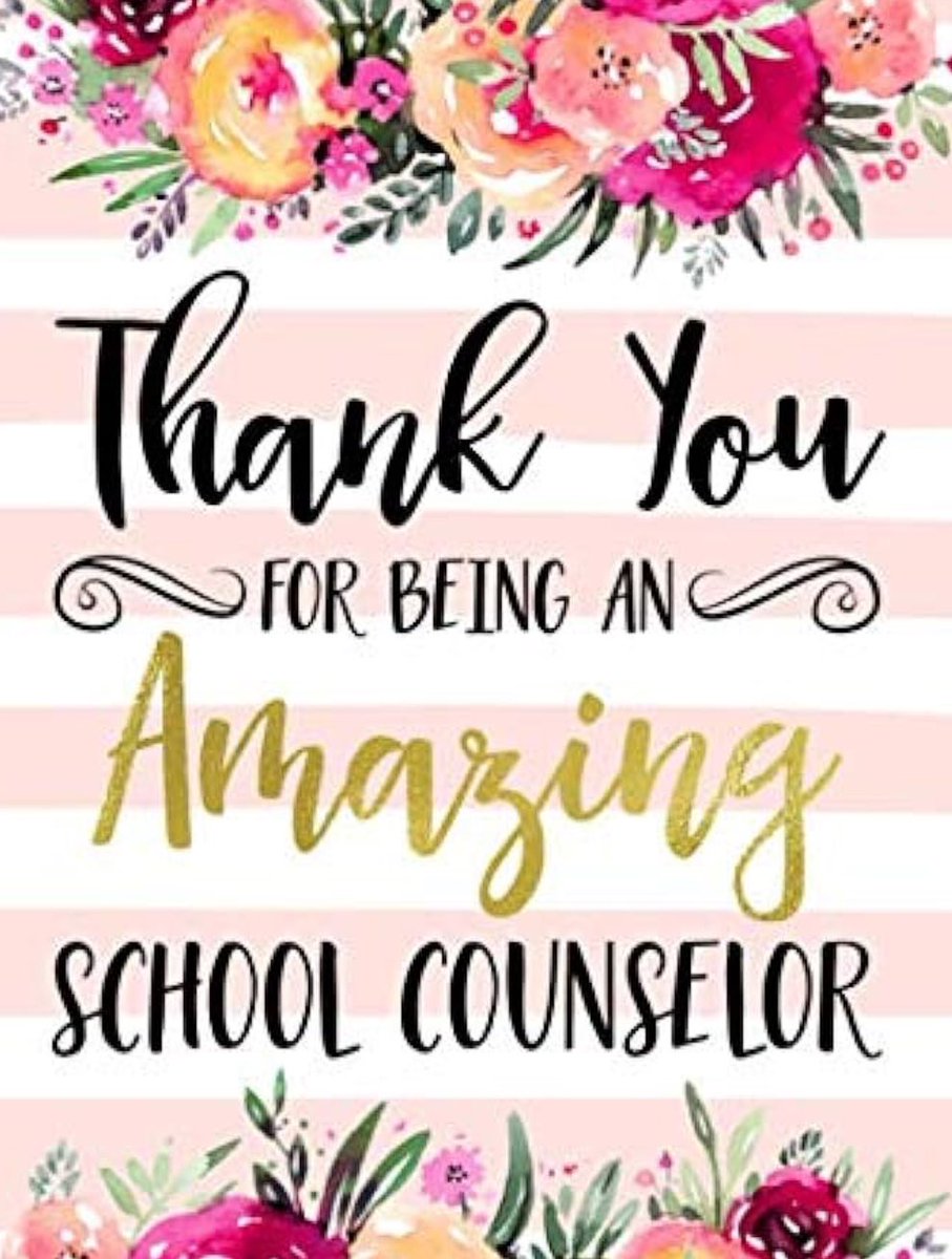 Happy National Counselors Week to @Counselor_Cindy! We are grateful for all you do!