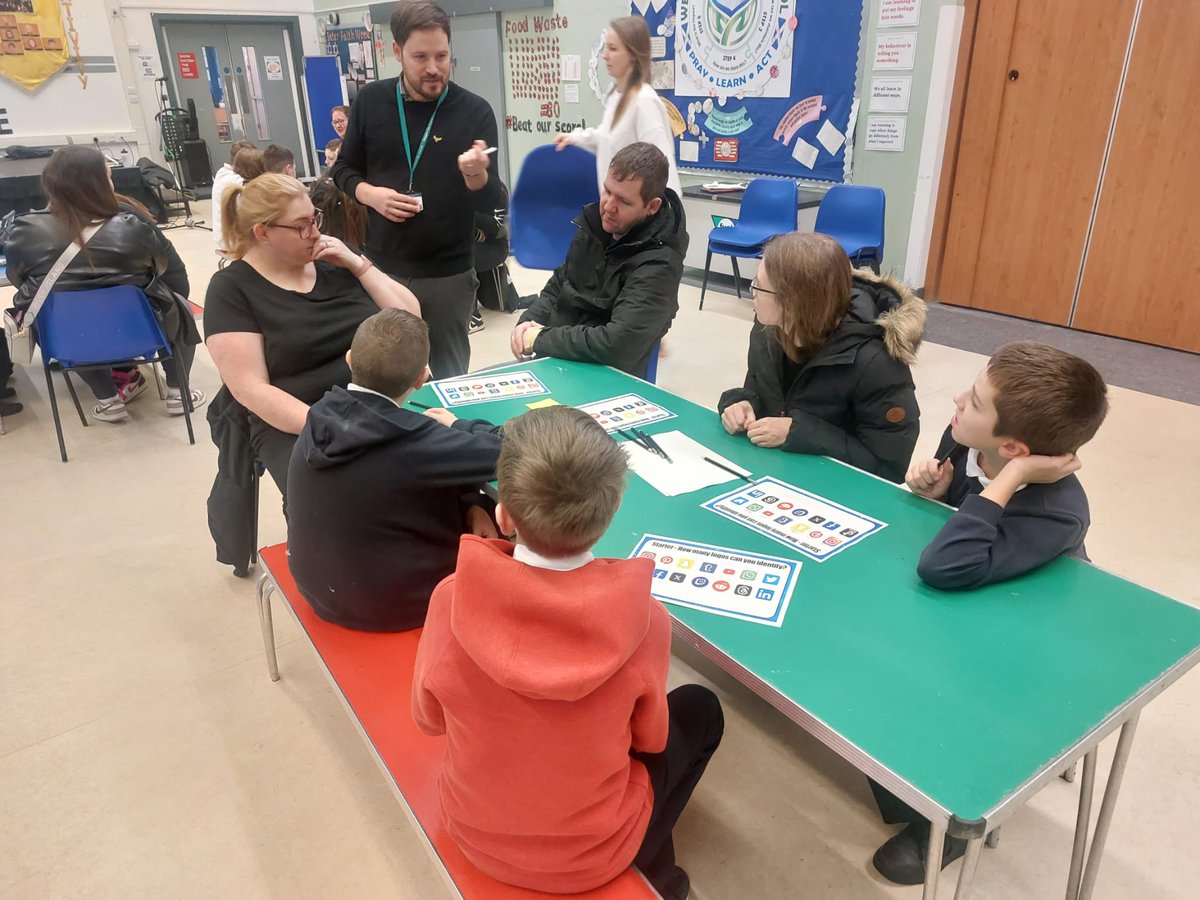 MrLoganPS's tweet photo. Thanks to everyone who attended our Social Media Family Learning events over the past couple of weeks. Great participation from adults and children alike! Working together to make sure everyone is a little safer online 💪 @StClaresDrum #SID2024 https://t.co/usbUibmj1Z